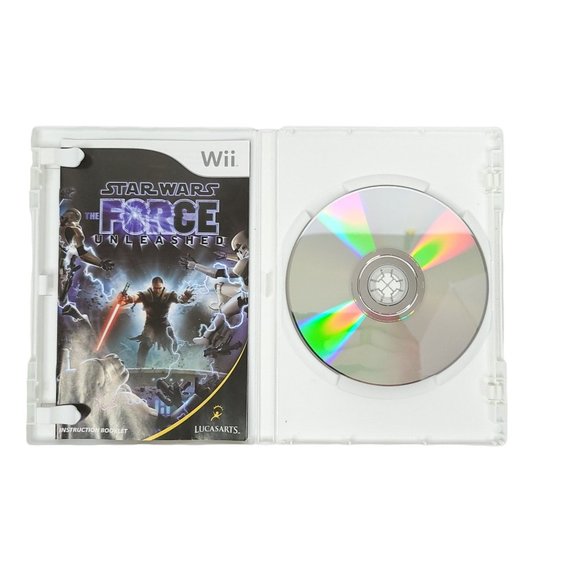 Nintendo Wii Star Wars The Force Unleashed Game Jewel Case Complete Manual Works - Picture 4 of 9